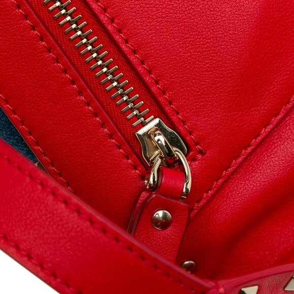 Valentino Denim Rockstud Spike BeltBag - Picture 7 of 10
